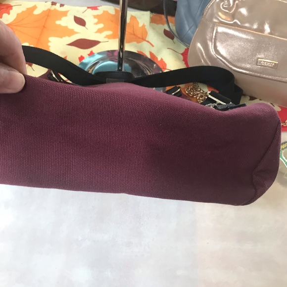 Last Price❤️Henri Bendle Black FriConvertible Backpack, and matching pouch, NWOT - Picture 11 of 16